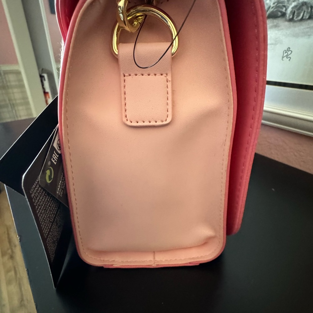 NWT Disney Peter Pan 70th Anniversary LOUNGEFLY Pink Crossbody Bag - Picture 13 of 15